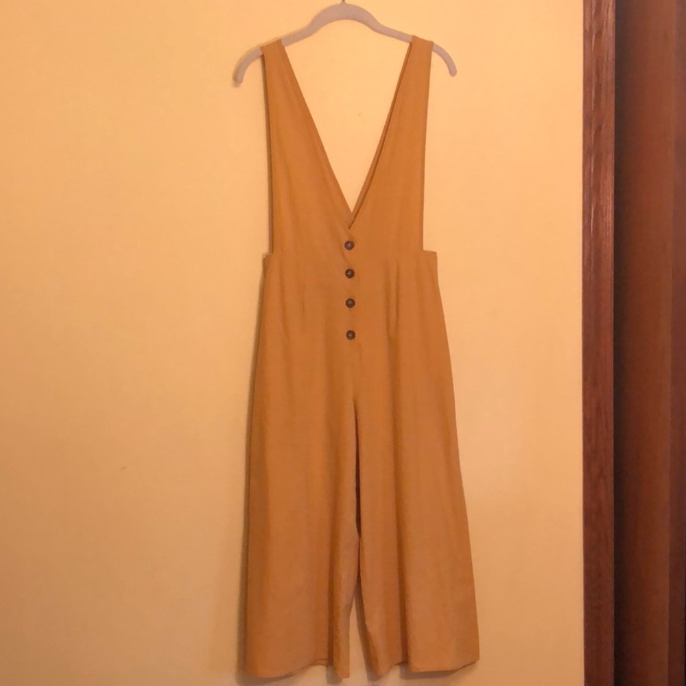 Sienna Sky Wide Leg Yellow Romper